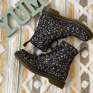 Dr. Martens Page Floral Boots